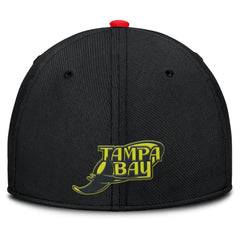 Tampa Bay Rays Nike Neon 90s Rise SwooshFlex Hat - MLB Hats