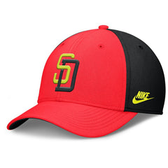 San Diego Padres Nike Neon 90s Rise SwooshFlex Hat - MLB Hats