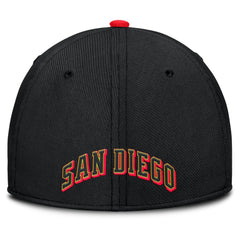 San Diego Padres Nike Neon 90s Rise SwooshFlex Hat - MLB Hats
