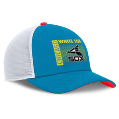 Chicago White Sox Nike Neon 90s Rise Structured Performance Adjustable Trucker Hat - MLB Hats