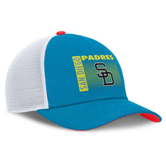 San Diego Padres Nike Neon 90s Rise Structured Performance Adjustable Trucker Hat - MLB Hats