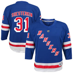 Igor Shesterkin New York Rangers Youth Home Replica Player Jersey - NHL Jerseys