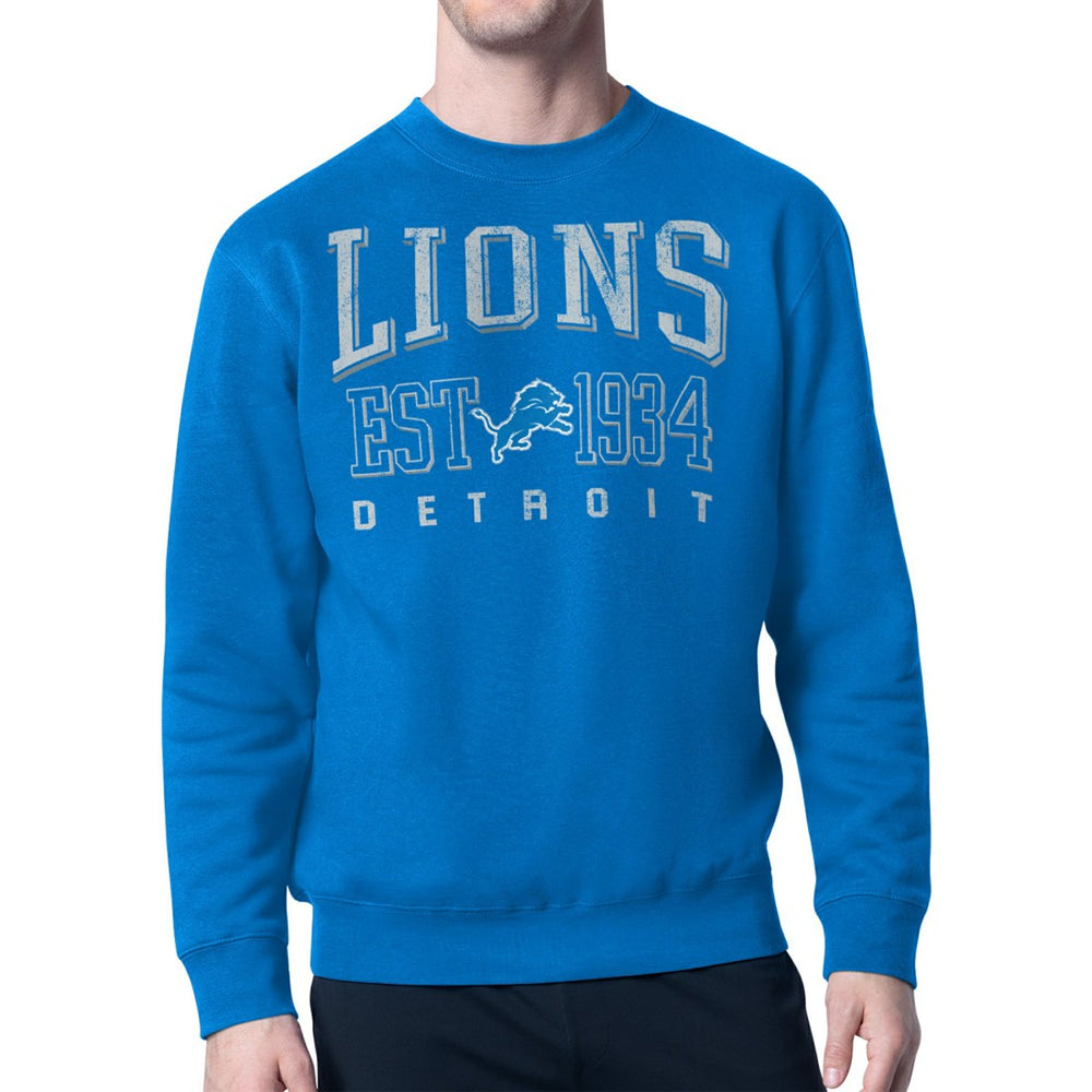 Detroit Lions Starter Retro Team Logo Pullover Sweatshirt | NFL Near me