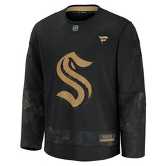 Seattle Kraken Fanatics 2024 Military Appreciation Practice Jersey - NHL Jerseys