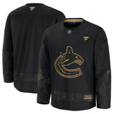 Vancouver Canucks Fanatics 2024 Military Appreciation Practice Jersey - NHL Jerseys