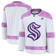 Seattle Kraken Fanatics 2024 Hockey Fights Cancer Practice Jersey - NHL Jerseys