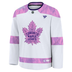 Toronto Maple Leafs Fanatics 2024 Hockey Fights Cancer Practice Jersey - NHL Jerseys
