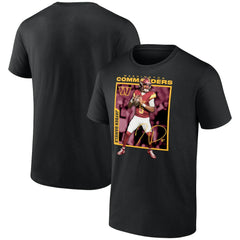 Washington Commanders Jayden Daniels Player Frame T-Shirt | NFL On sale