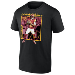 Washington Commanders Jayden Daniels Player Frame T-Shirt | NFL On sale