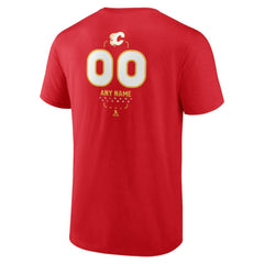 Calgary Flames Personalized Name & Number Midfielder T-Shirt - NHL T-shirts