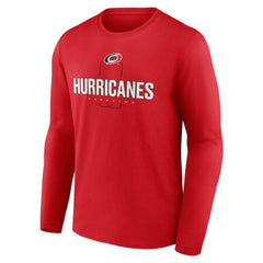 Carolina Hurricanes Personalized Name & Number Midfielder Long Sleeve T-Shirt - NHL T-shirts
