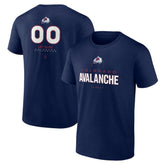 Colorado Avalanche Personalized Name & Number Midfielder T-Shirt - NHL T-shirts