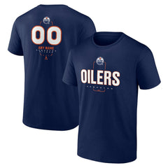 Edmonton Oilers Personalized Name & Number Midfielder T-Shirt - NHL T-shirts
