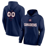 Montreal Canadiens Personalized Name & Number Midfielder Pullover Hoodie - NHL Hoodies