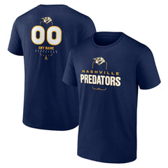 Nashville Predators Personalized Name & Number Midfielder T-Shirt - NHL T-shirts