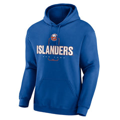 New York Islanders Personalized Name & Number Midfielder Pullover Hoodie - NHL Hoodies
