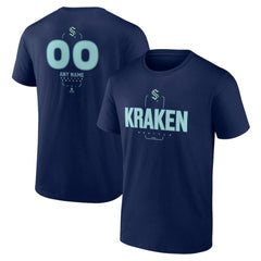 Seattle Kraken Personalized Name & Number Midfielder T-Shirt - NHL T-shirts