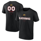 Chicago Blackhawks Personalized Name & Number Midfielder T-Shirt - NHL T-shirts