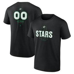 Dallas Stars Personalized Name & Number Midfielder T-Shirt - NHL T-shirts