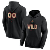 Minnesota Wild Personalized Name & Number Midfielder Pullover Hoodie - NHL Hoodies