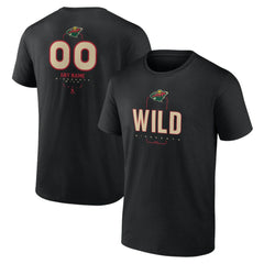 Minnesota Wild Personalized Name & Number Midfielder T-Shirt - NHL T-shirts