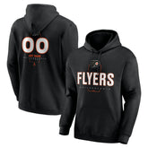 Philadelphia Flyers Personalized Name & Number Midfielder Pullover Hoodie - NHL Hoodies