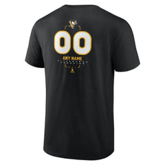 Pittsburgh Penguins Personalized Name & Number Midfielder T-Shirt - NHL T-shirts
