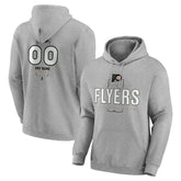 Philadelphia Flyers Personalized Name & Number Midfielder Pullover Hoodie - NHL Hoodies