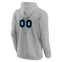 Seattle Kraken Personalized Name & Number Midfielder Pullover Hoodie - NHL Hoodies