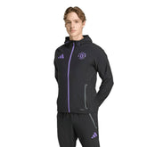 Manchester United 2025/26 Tiro Vis Tech Travel Jacket