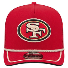 San Francisco 49ers Vintage Team Rope A-Frame Trucker 9FIFTY Snapback Hat | NFL Discount