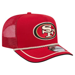 San Francisco 49ers Vintage Team Rope A-Frame Trucker 9FIFTY Snapback Hat | NFL Discount