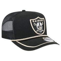 Las Vegas Raiders Vintage Team Rope A-Frame Trucker 9FIFTY Snapback Hat | NFL On sale