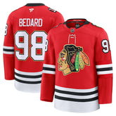 Connor Bedard Chicago Blackhawks Fanatics Centennial Premium Player Jersey - NHL Jerseys