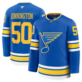 Jordan Binnington St. Louis Blues Fanatics Home Premium Player Jersey - NHL Jerseys