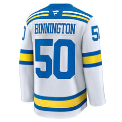 Jordan Binnington St. Louis Blues Fanatics Away Premium Player Jersey - NHL Jerseys