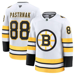 David Pastrnak Boston Bruins Fanatics Away Premium Player Jersey - NHL Jerseys