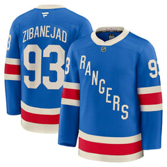 Mika Zibanejad New York Rangers Fanatics Centennial Premium Jersey - NHL Jerseys