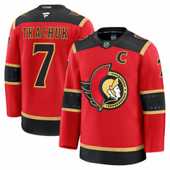 Brady Tkachuk Ottawa Senators Fanatics Alternate Premium Jersey - NHL Jerseys
