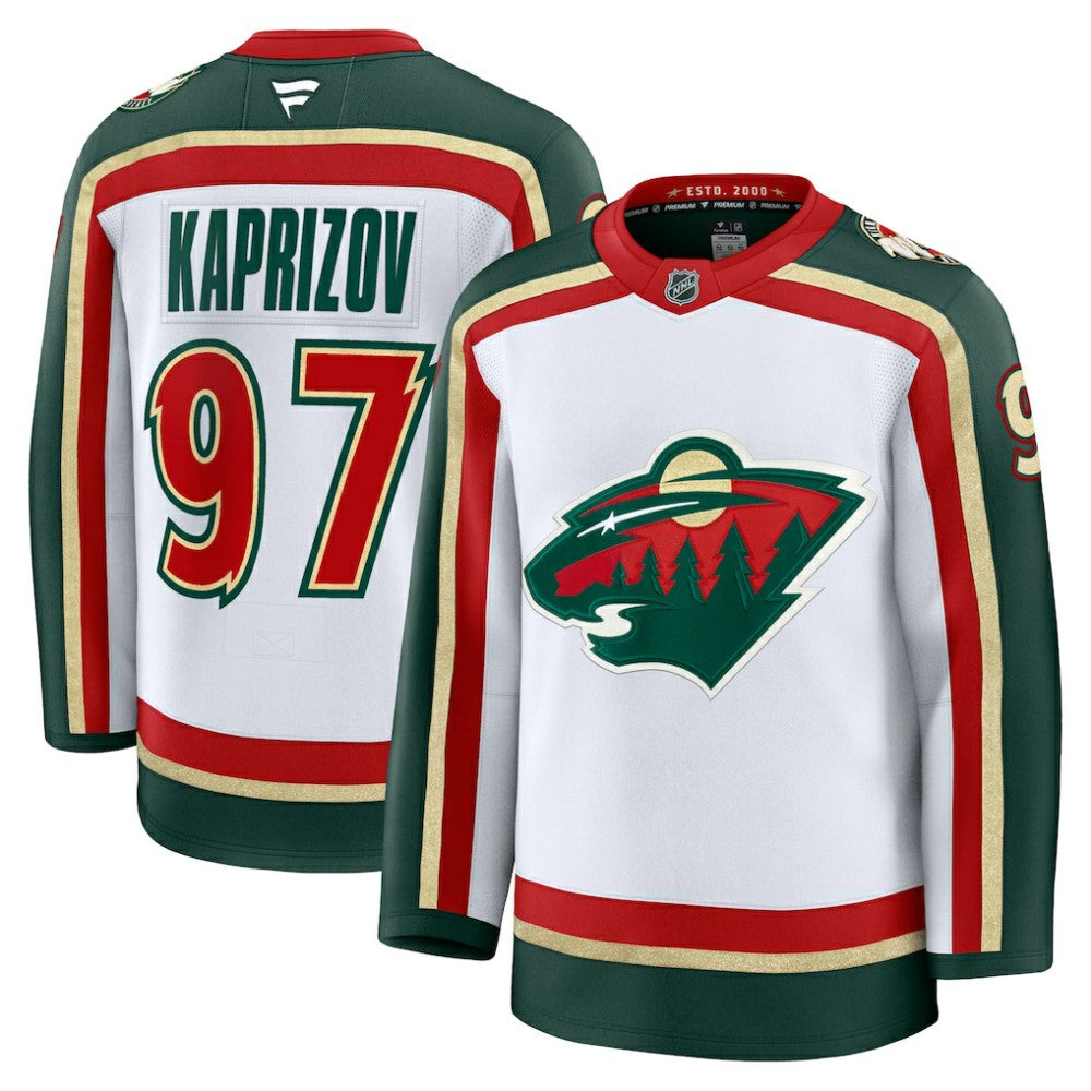 Kirill Kaprizov Minnesota Wild Fanatics 25th Anniversary Premium Player Jersey - NHL Jerseys