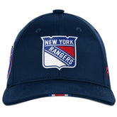 New York Rangers Fanatics Youth 2025 NHL Draft Authentic Pro On-Stage Podium Adjustable Hat - NHL Hats