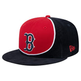 Boston Red Sox New Era Retro Split Corduroy Snapback Hat - MLB Hats