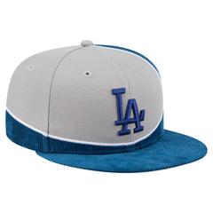 Los Angeles Dodgers New Era Retro Split Corduroy Snapback Hat - MLB Hats