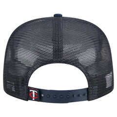 Minnesota Twins New Era Retro Satin Script Golfer Adjustable Hat - MLB Hats