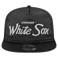 Chicago White Sox New Era Retro Satin Script Golfer Adjustable Hat - MLB Hats