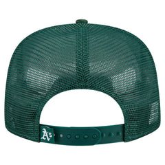 Athletics New Era Retro Satin Script Golfer Adjustable Hat - MLB Hats