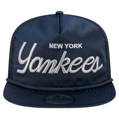 New York Yankees New Era Retro Satin Script Golfer Adjustable Hat - MLB Hats