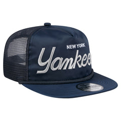 New York Yankees New Era Retro Satin Script Golfer Adjustable Hat - MLB Hats