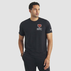 Chicago Bears Tall 2025 NFL Crucial Catch Tri-Blend Dri-FIT T-Shirt | NFL Online