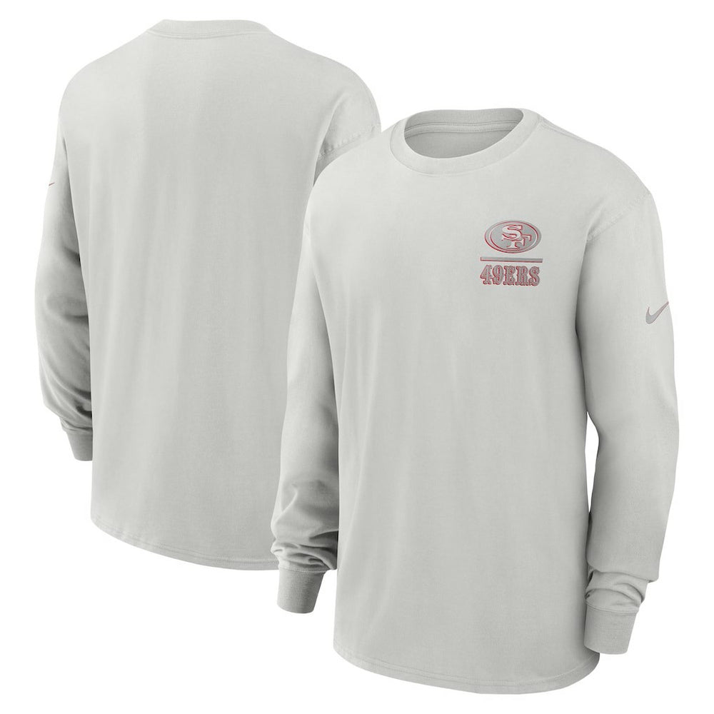 San Francisco 49ers Essential Heavy Max90 Long Sleeve T-Shirt | NFL US